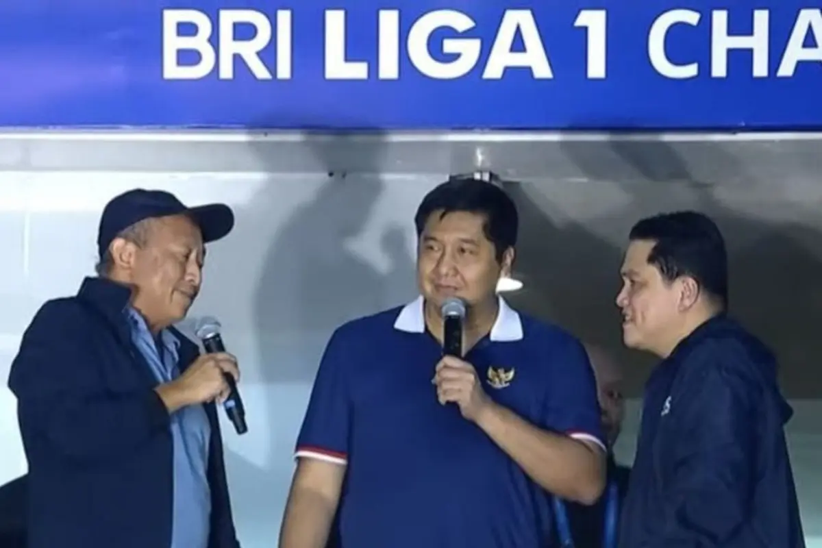 Glenn Sugita, Maruarar Sirait, Erick Thohir