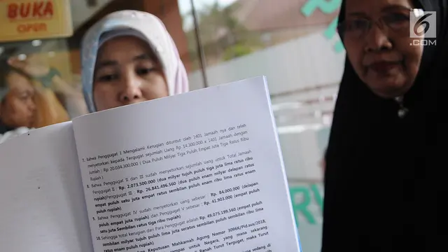 Tuntut Ganti Rugi, Korban First Travel Laporkan Gugatan ke PN Depok
