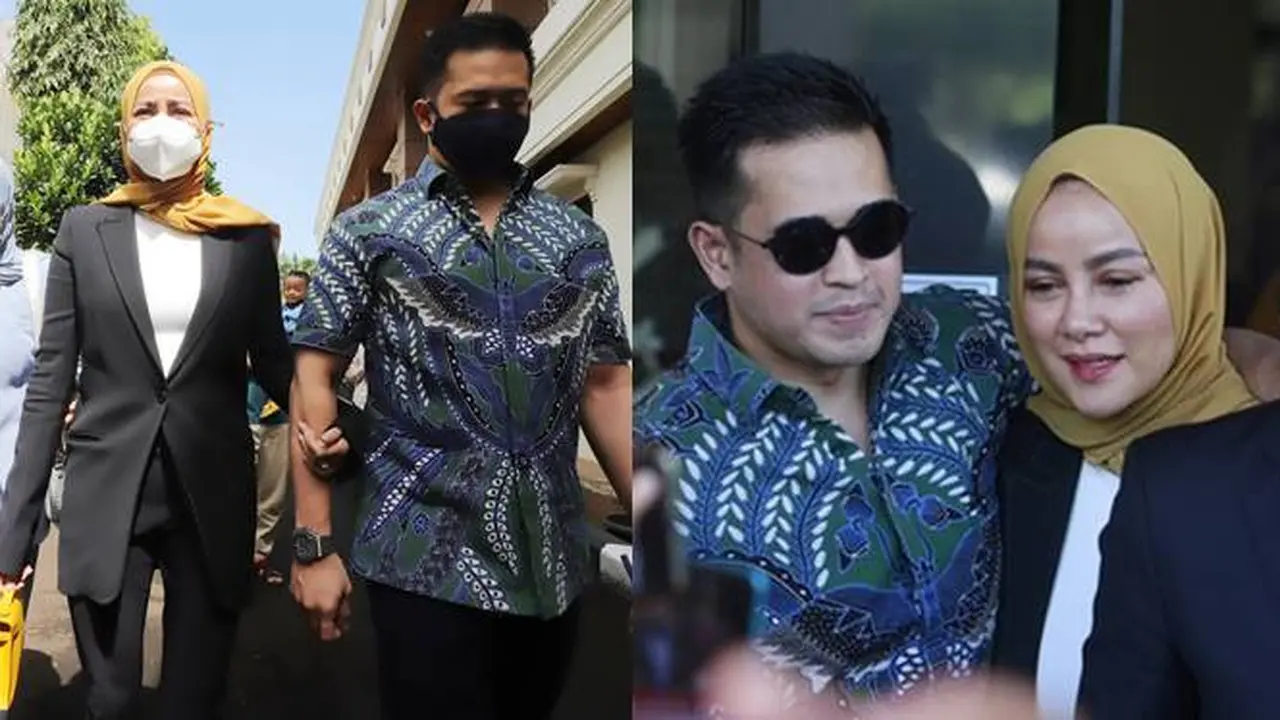 Tetap Tampil Mesra, Ini 7 Potret Olla Ramlan dan Aufa hutapea Jalani Sidang Cerai