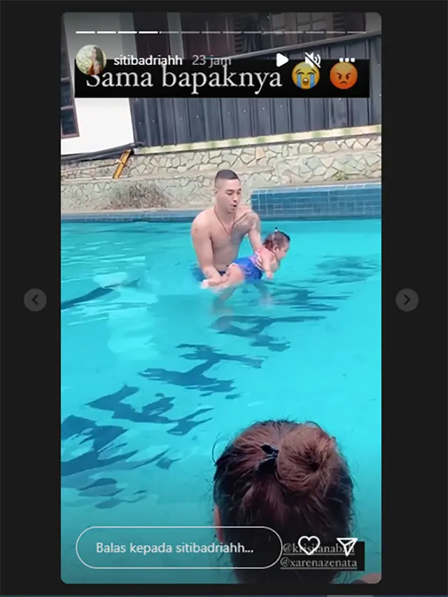 [Fimela] Anak Siti Badriah dan Krisjiana