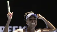 Venus Williams, berpeluang memecahkan rekor Martina Navratilova di turnamen Wimbledon. (AP Photo/Aaron Favila)