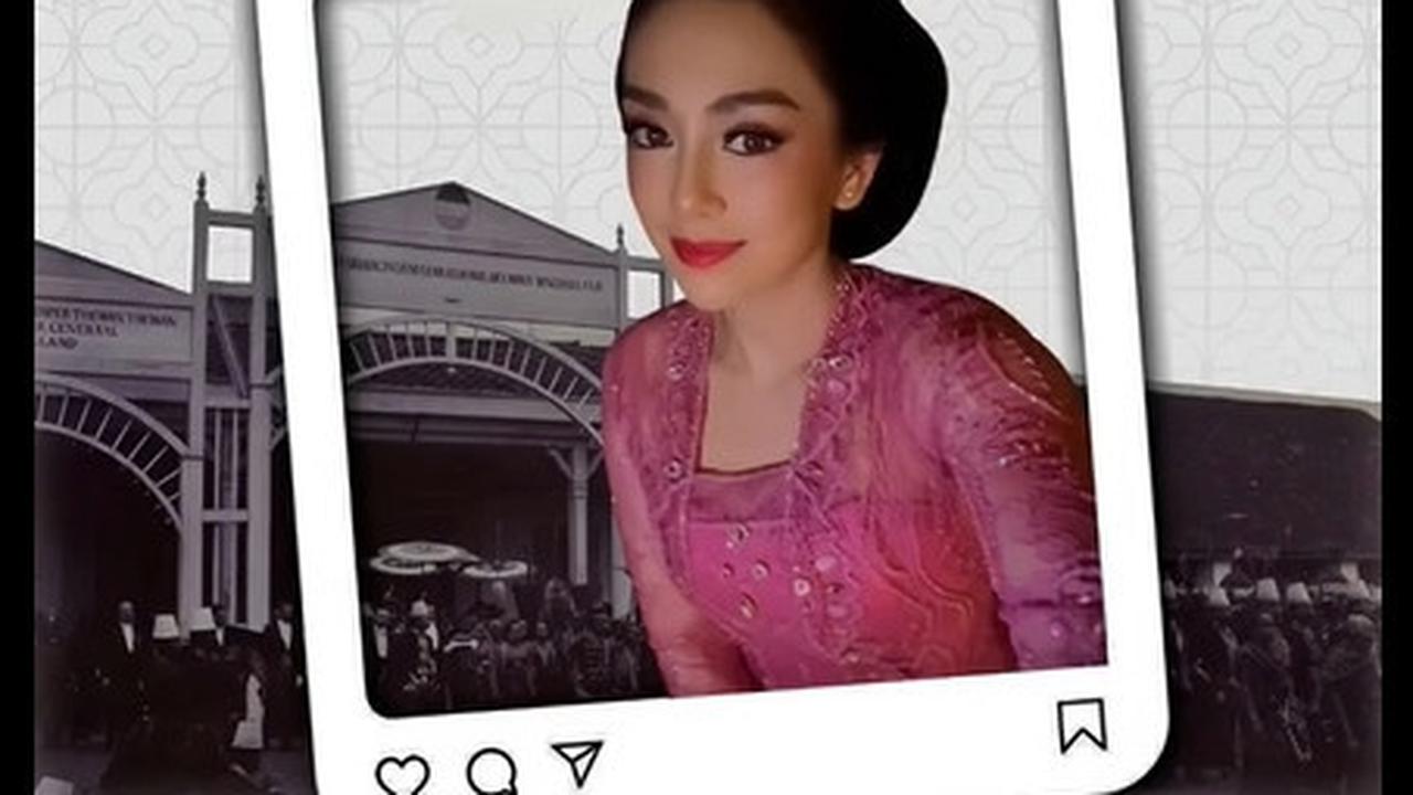 8 Potret Celine Evangelista Mengenakan Kebaya di Acara Royal Banquet Keraton Solo - Mendapatkan Gelar Kebangsawanan