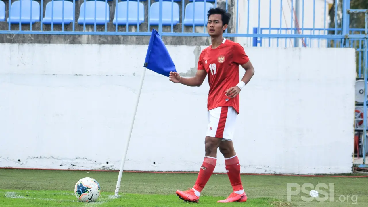 Gelandang Timnas Indonesia U-19, Mohammad Kanu.