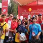 Presiden Direktur Tempo Scan, Bapak Handojo S. Muljadi, bersama rombongan “Mudik Persatuan & Kebersamaan 2018”