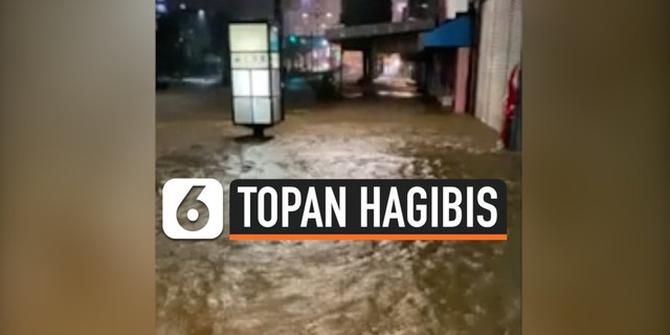 VIDEO: Korban Tewas Topan Hagibis Bertambah jadi 60 Orang