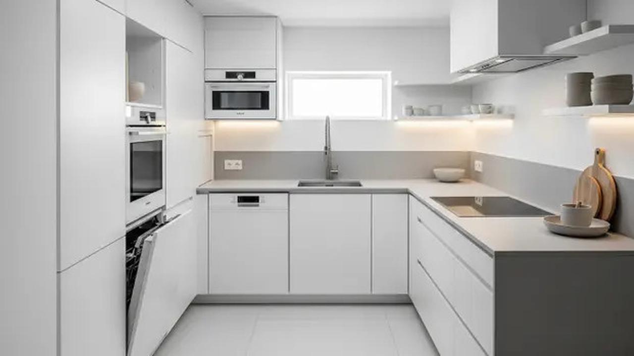 8 Model Dapur Minimalis Leter U, Fungsional untuk Rumah di Lahan Sempit