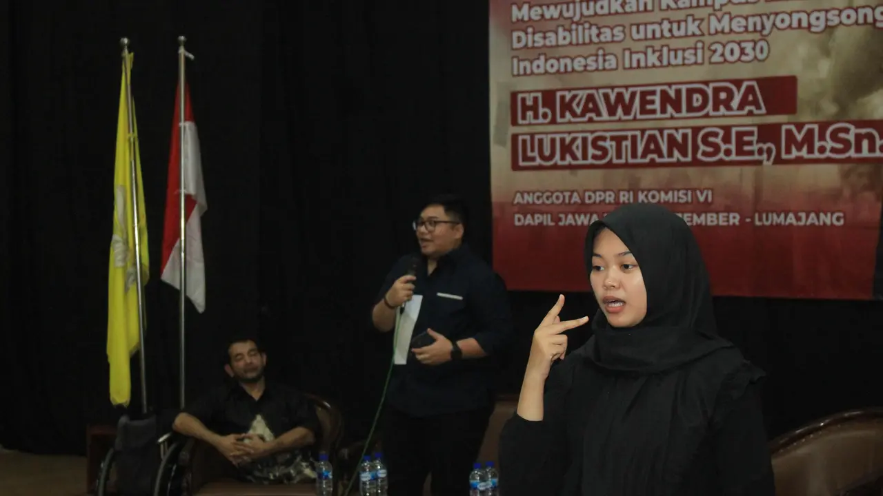 Kawendra DPR Dorong Penambahan Kuota Beasiswa untuk Disabilitas di Jember