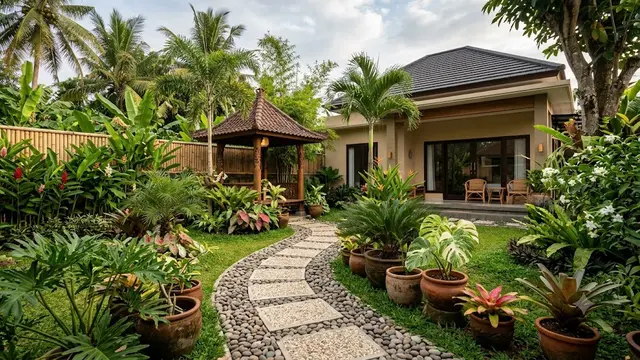 Paving Batu Sikat (Pebble Paving)