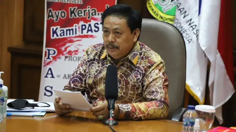 Kepala Perpustakaan Nasional Muhammad Syarif Bando