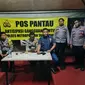 Pos Pantau Antisipasi Gangguan Kamtibmas Polres Metro Tangerang Kota. (Liputan6.com/Pramita Tristiawati)