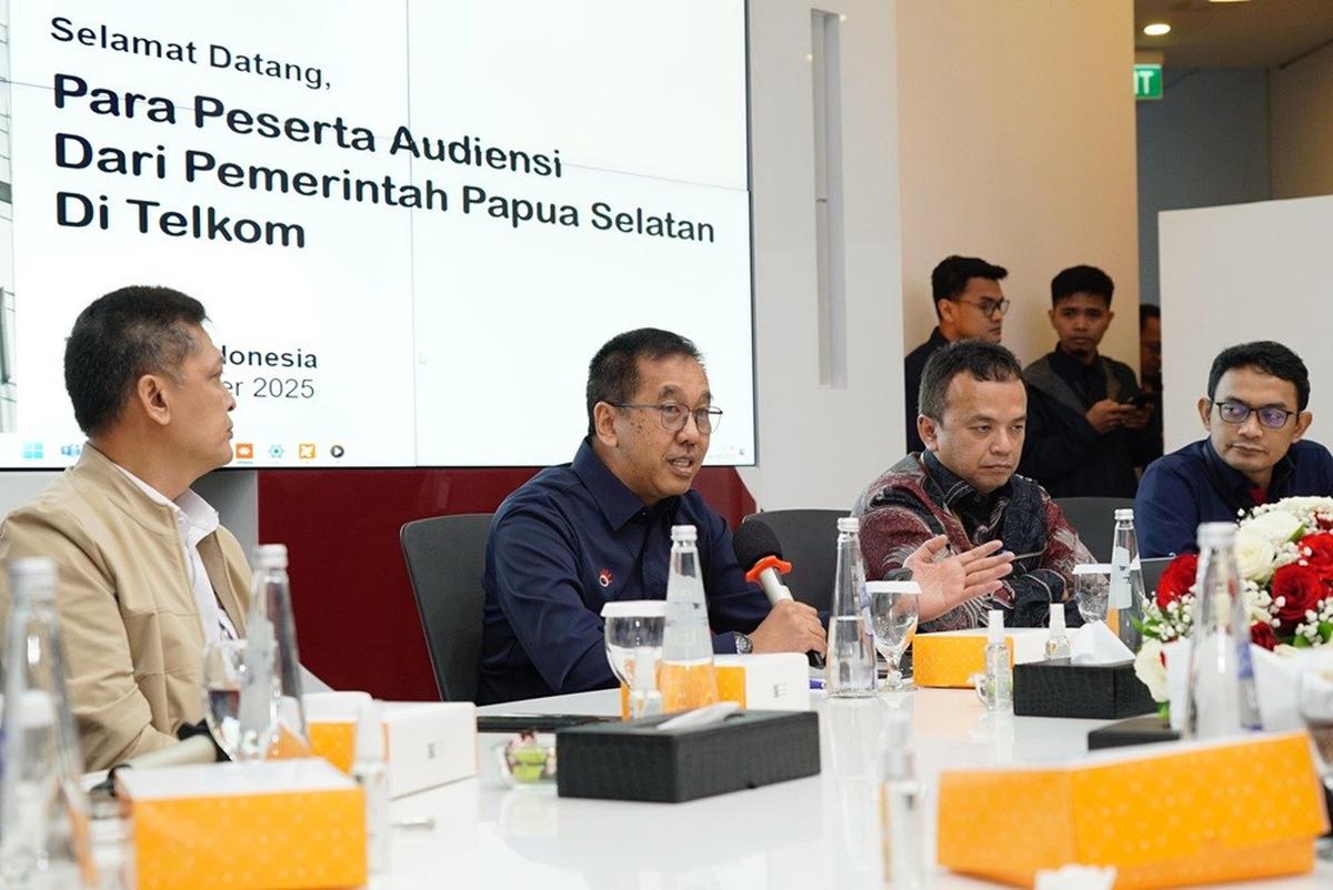 Telkom Terima Audiensi Pemda dan Berbagai Komunitas Papua Selatan