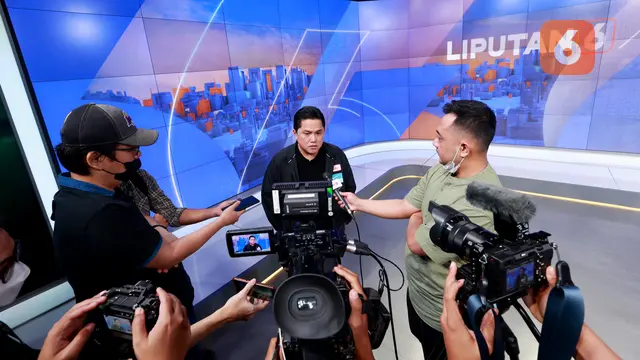 Foto: Buka-bukaan Erick Thohir Mulai dari Hukuman FIFA hingga Wasit Nakal di Liga Indonesia