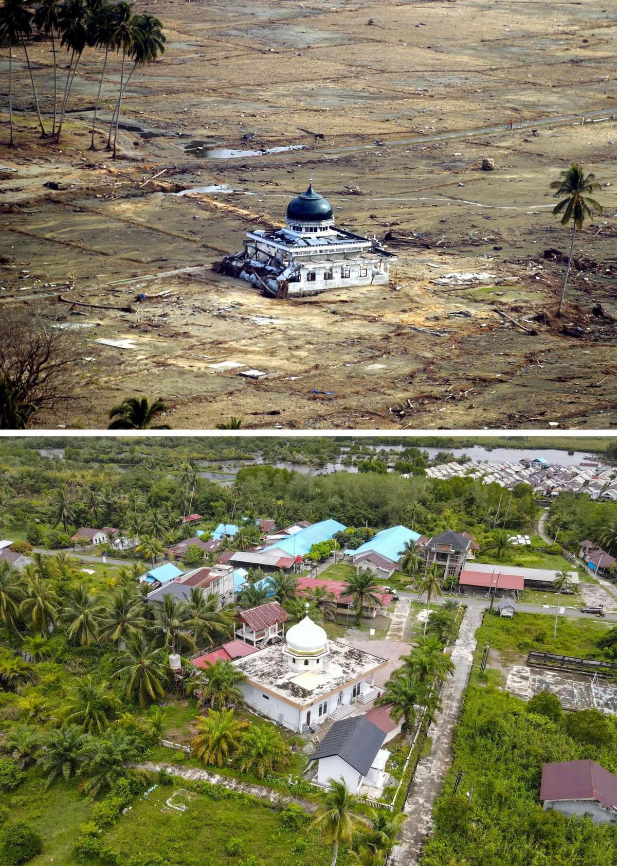 Potret Pilu Kehancuran Akibat Tsunami Aceh 20 Tahun Lalu