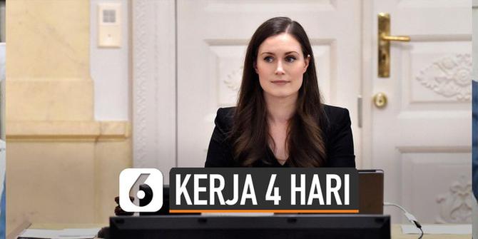 VIDEO: Alasan PM Finlandia Usulkan Pangkas Kerja Jadi 4 hari