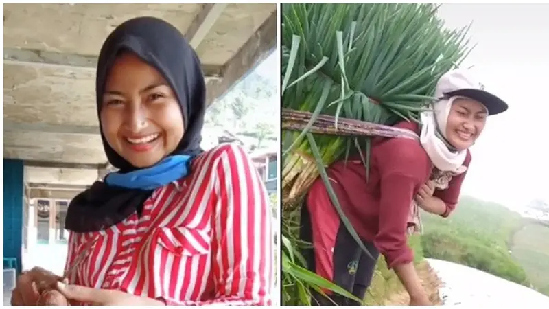 7 Potret Novi Listiana, Pedangdut Viral yang Hijrah dan Pilih Jadi Petani