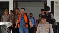 Rico DiTan Sari, trdakwa kasus suap yang melibatkan gubernur Bengkulu non Aktif Ridwan Mukti mengajukan diri untuk menjadi Justice Collaborator (Liputan6.com/Yuliardi Hardjo)