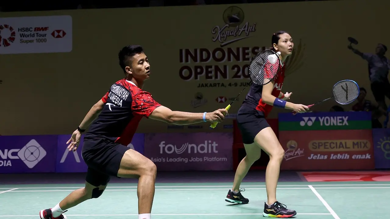 Dejan Ferdinansyah/Gloria Emanuelle Widjaja - Indonesia Open 2024 - Bulu Tangkis