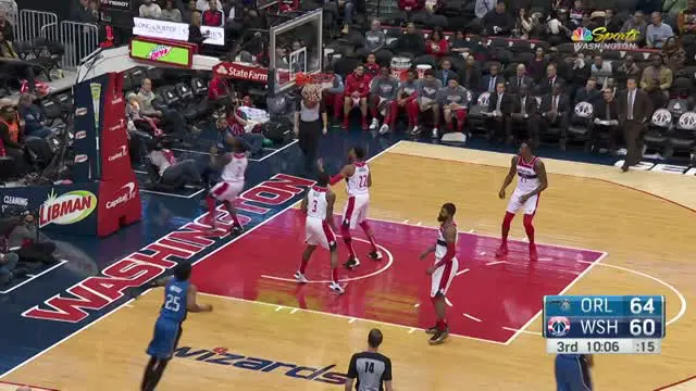 Cuplikan Pertandingan NBA : Wizards 117 vs Magic 109