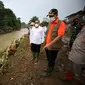 Kepala BNPB, Doni Monardo, saat meninjau lokasi banjir medan di Perumahan De Flamboyan (Dok: BNPB)