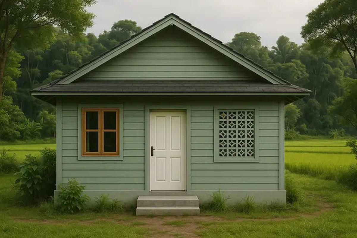 7 Warna Cat yang Cocok untuk Rumah di Dekat Kebun atau Sawah, Bikin Suasana Teduh