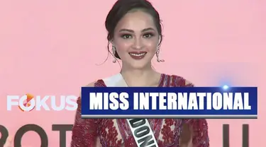 Putri Indonesia Lingkungan Jolene Marie akan mewakili Indonesia di ajang Miss International 2019 yang digelar di Jepang.