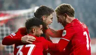 Kemenangan Twente akhirnya datang juga. Kali ini dari sontekan penalti Ricky van Wolfsinkel menit ke-95. Hasil ini membuat FC Twente bisa menjaga kans lolos ke 16 besar. Leg kedua gantian digelar di Aspmyra Stadion, markas Bodo/Glimt di Norwegia, 21 Februari mendatang. (AFP/Vincent Jannink)