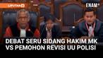 Mahkamah Konstitusi melakukan sidang dengan agenda penyampaian pokok permohonan Nomor 183/PUU-XXIII/2025 tentang Kepolisian Negara Republik Indonesia, Rabu (15/10). Ada dua pemohon yang hadir, satu orang berprofesi sebagai advokat dan satu orang lain...