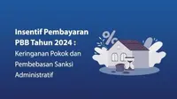 Pemerintah Provinsi DKI Jakarta bakal memberikan insentif berupa keringanan pokok Pajak Bumi dan Bangunan (PBB)
