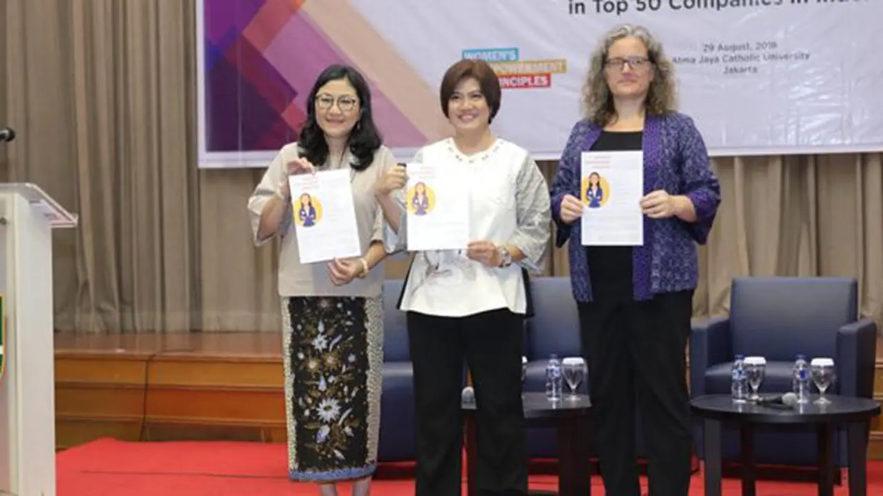 Indonesia Business Coalition for Women Empowerment (IBCWE), Indonesia Global Compact Network (IGCN), dan UN Women