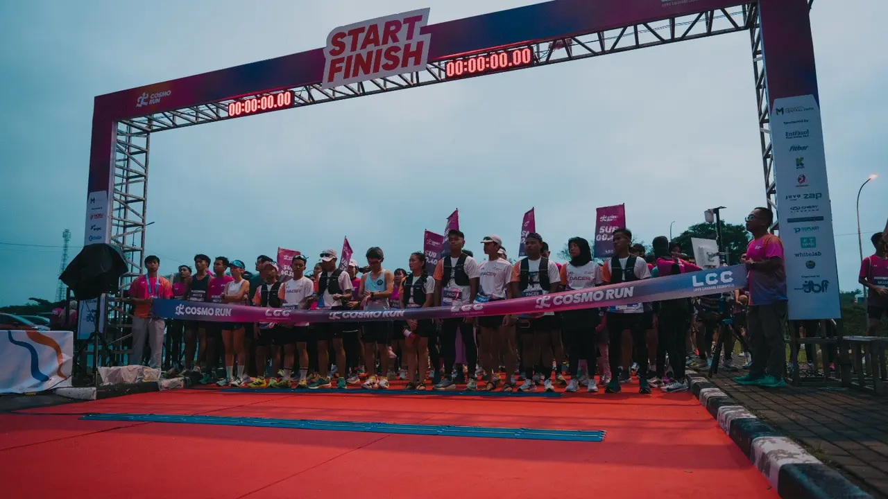 Cosmo Run 2026 memperkenalkan Lippo Cikarang Cosmopolis sebagai destinasi lifestyle yang dinamis dan berkelanjutan.