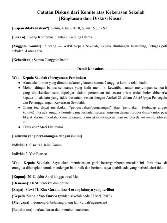 Dokumen Hasil Rekapitulasi Kim Garam