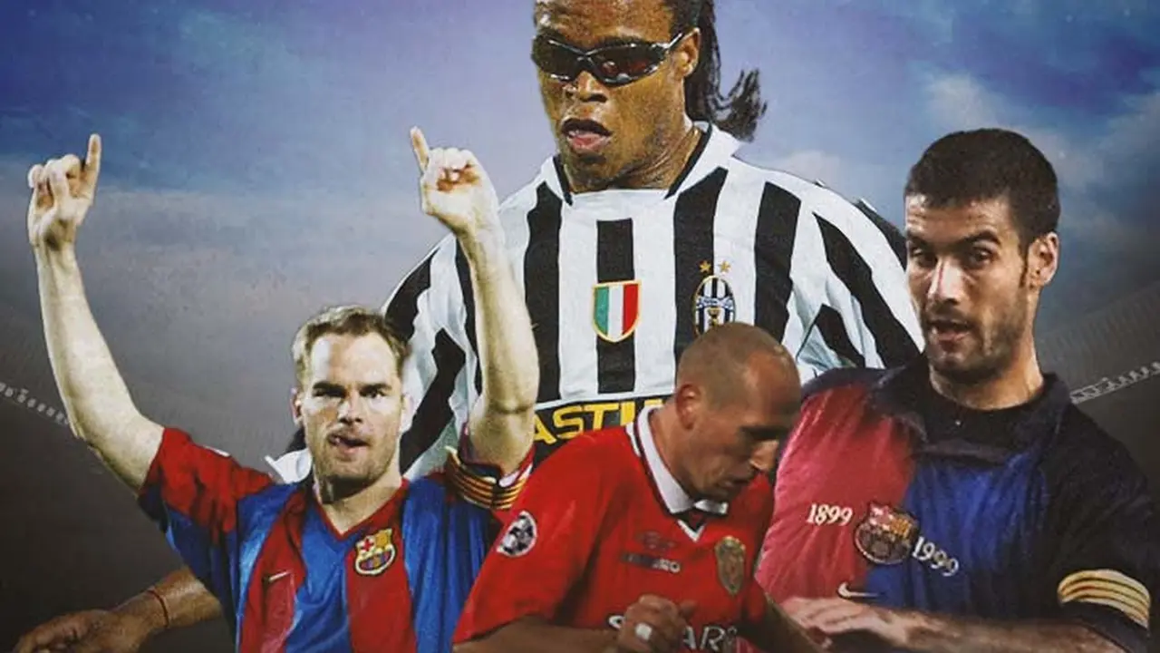 Ilustrasi - Pemain Doping: Edgar Davids, Pep Guardiola, Jaap Stam, Frank De Boer
