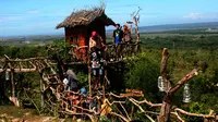 Selain Pulau Giliyang yang berjuluk Pulau Oksigen, objek wisata alam Boekit Tinggi bisa menjadi pilihan saat mengunjungi Sumenep, Madura. (Liputan6.com/Mohamad Fahrul)