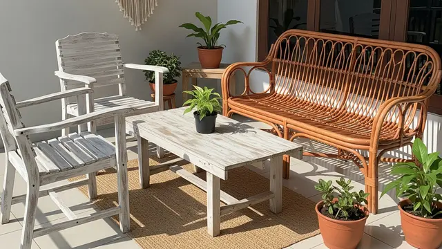 Furnitur Bekas Didaur Ulang (Upcycle dan Repaint)
