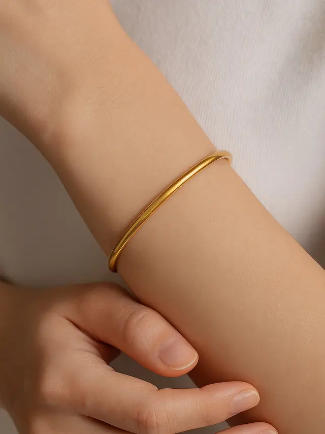 Model Gelang Emas 22K Murah dan Ringan untuk Pemakaian Harian