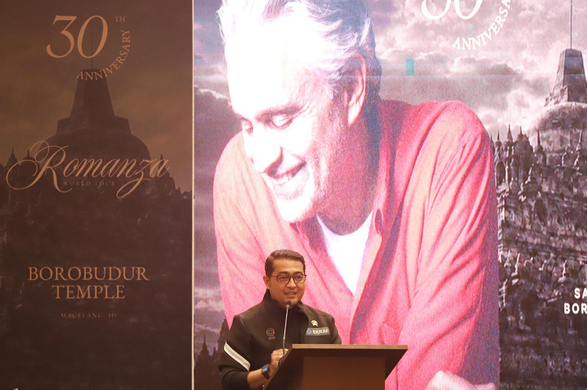 Jelang Konser Andrea Bocelli Romanza 30th Anniversary di Indonesia