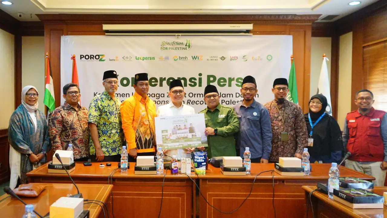 Indonesia kembali mengirimkan bantuan kemanusiaan untuk Palestina sebesar Rp 16 miliar dalam Program Join Action for Palestine untuk masyarakat Gaza yang terdampak krisis (Istimewa)