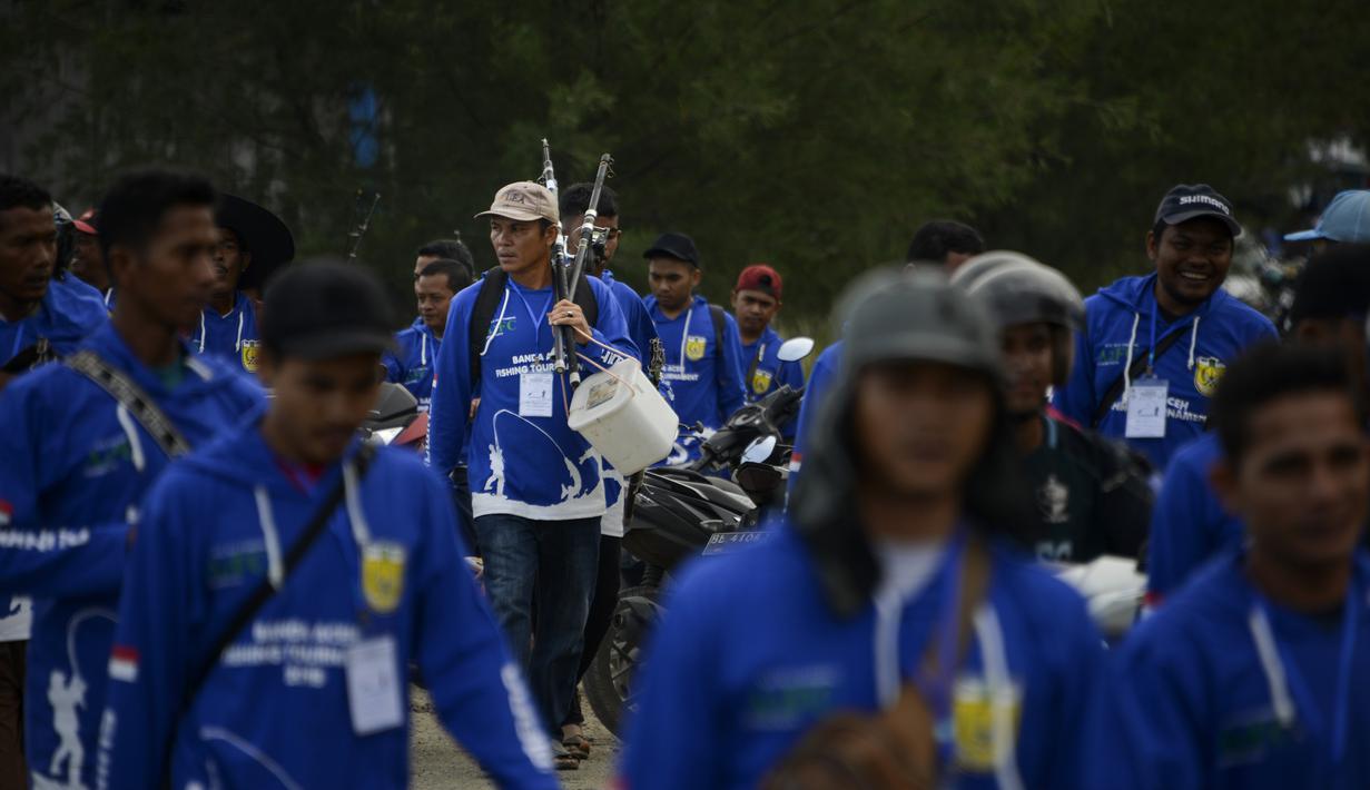 Foto Serunya Ribuan Warga Aceh Ikuti Lomba Mancing Lifestyle Liputan6 Com