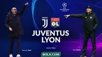 Liga Champions - Juventus Vs Olympique Lyon - Head to Head (Bola.com/Adreanus Titus)