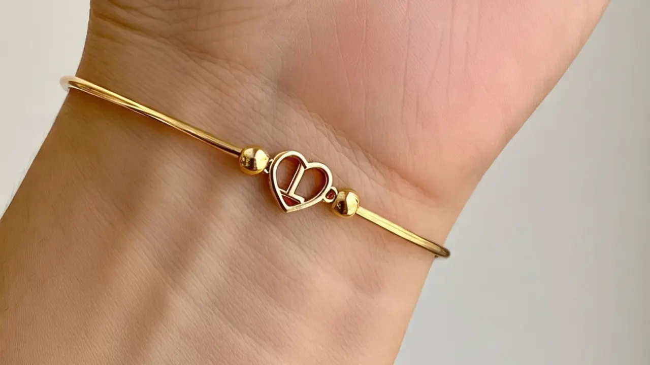 Model Gelang Inisial Nama