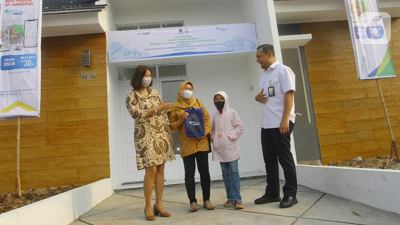 Akad Massal Kredit Rumah Pekerja Dukung Program Sejuta Rumah