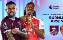 Nonton Liga Inggris 2025/26: Burnley vs Arsenal, Eksklusif di Vidio