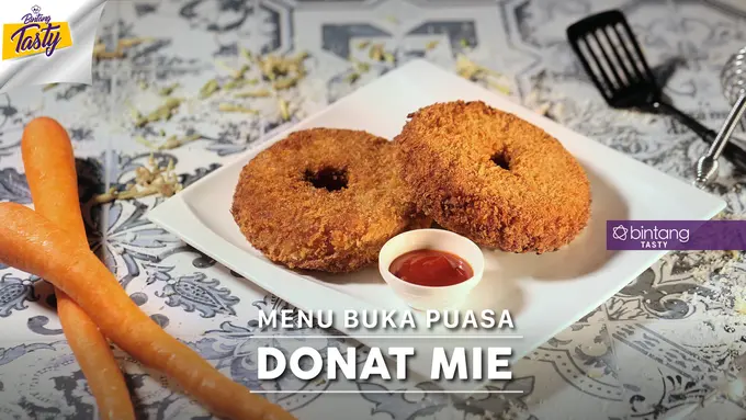 [Bintang] Menu Buka Puasa: Donat Mie