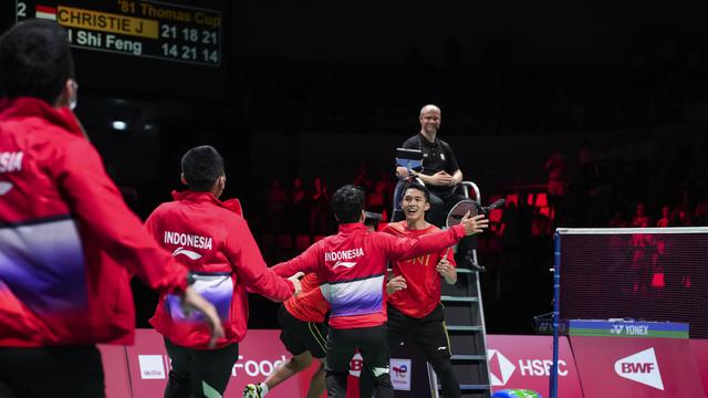 Indonesia Kembali Raih Gelar Juara Thomas Cup