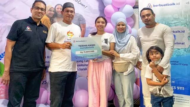 7 Potret Ulang Tahun Putri Bebi Romeo dan Meisya Siregar ke-17, Rayakan Bersama Pejuang Kanker