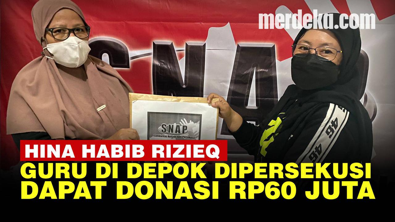 VIDEO: Guru di Depok Hina Habib Rizieq Dapat Donasi Rp60 Juta dari Penulis Buku Ahok
