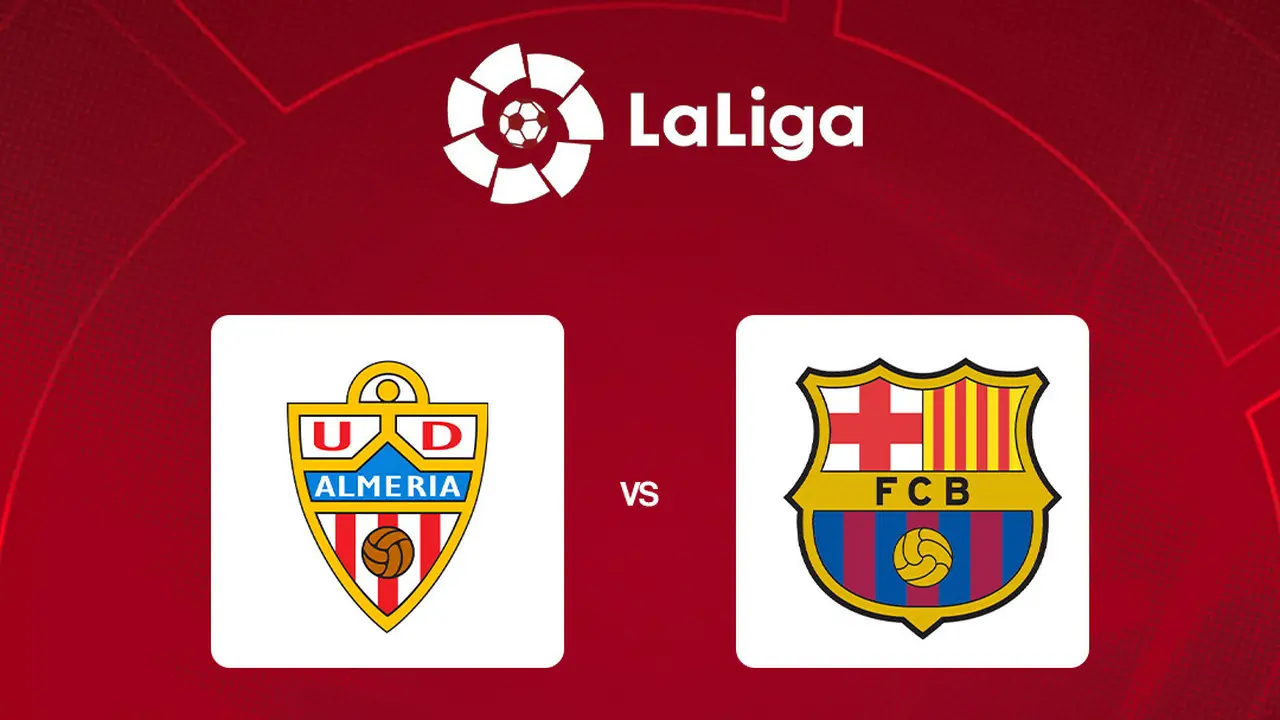 Liga Spanyol - Almeria Vs Barcelona
