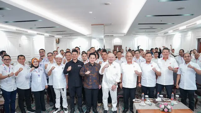Menpora Erick Thohir di Rakernas Muaythai Indonesia