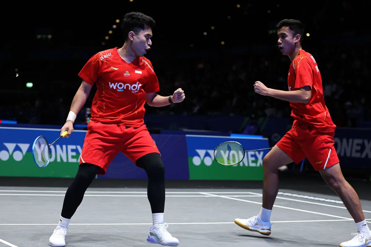 Leo Rolly Carnando/Bagas Maulana - All England 2025 - Bulu Tangkis