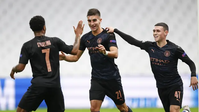 Manchester City Menang Besar di Markas Marseille